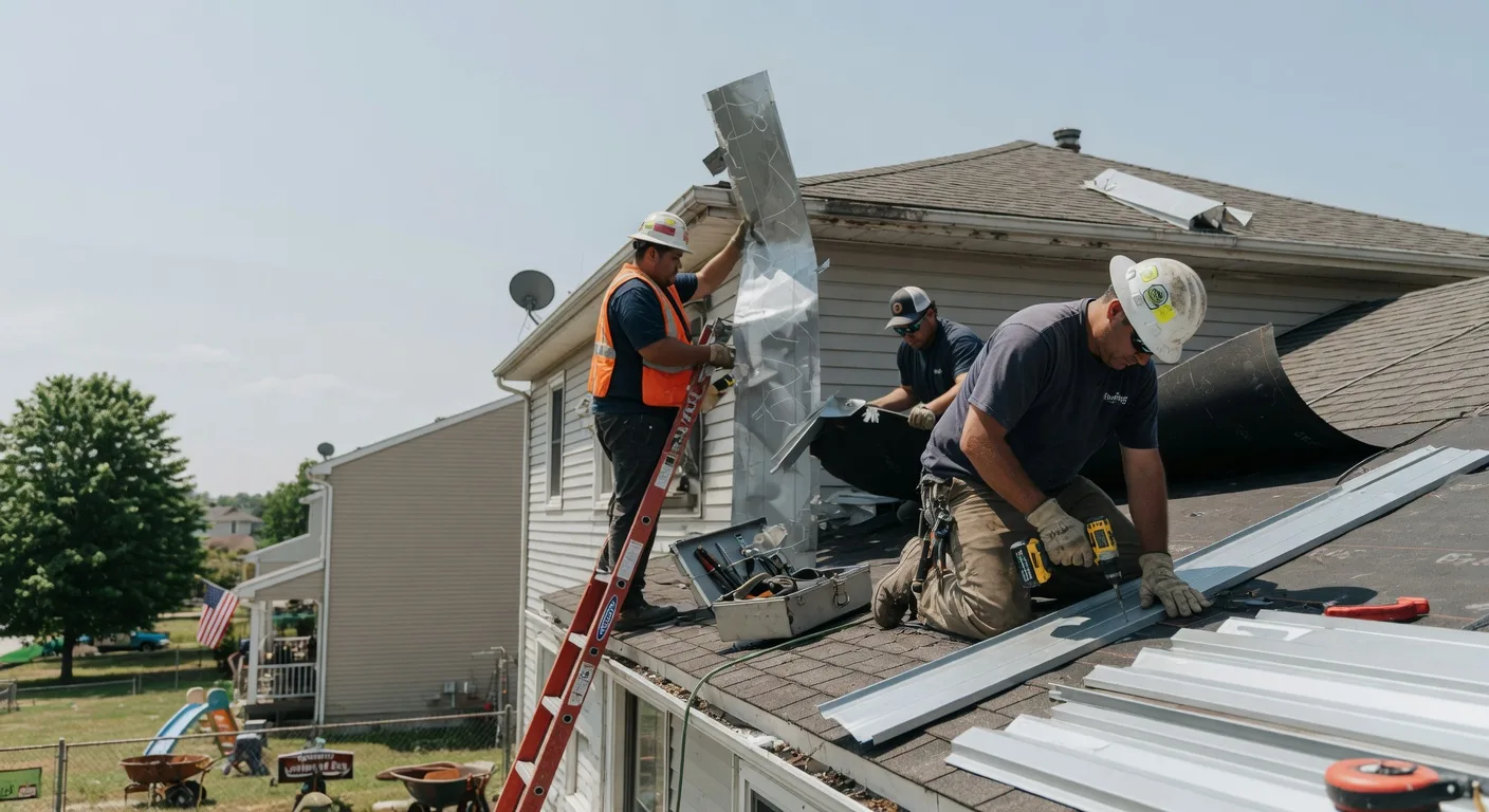 Metal Roof Repair in Gould City, MI